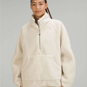 Lululemon Scuba Oversized Fleece Funnel-Neck Half-Zip